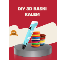 Çocuklar İçin Güvenli 3D Yazıcı Kalem