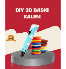 Çocuklar İçin Güvenli 3D Yazıcı Kalem