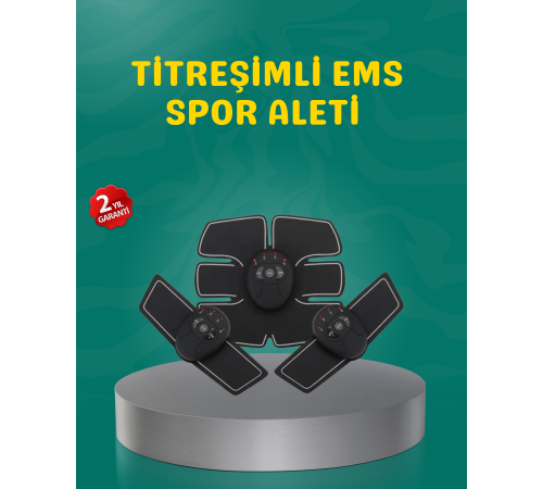 EMS Titreşimli Spor Cihazı Kas Geliştirme ve Yağ Yakma 2025 Seri Orijinal