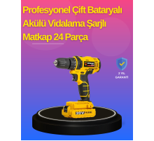 Hafif ve Ergonomik 12V Kablosuz Matkap | Hızlı Şarj ve Uzun Pil Ömrü