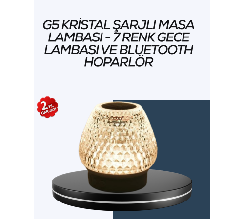 Uzun Pil Ömürlü 7 Renk Işıklı Bluetooth Hoparlör Uzun Pil Ömürlü 7 Renk Işıklı Bluetooth Hoparlör
