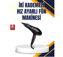 Soğuk Üfleme Özellikli 2200W Profesyonel Fön Makinesi