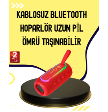Uzun Pil Ömürlü Bluetooth 5.1 Hoparlör