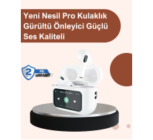 Otomatik Bağlantılı Bluetooth Kulaklık ANC Özellikli Su ve Ter Dayanıklı