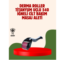 Dermaroller 1 mm Akne İzleri ve Çatlak Giderici Cilt Bakım Aleti