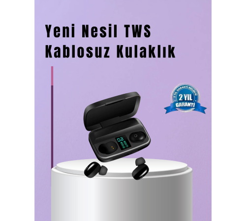22 Kez Şarj İmkanı Sunan A10s TWS Bluetooth Stereo Kulaklık