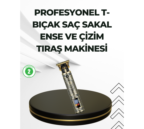 Su Geçirmez Daling Saç ve Sakal Tıraş Makinesi