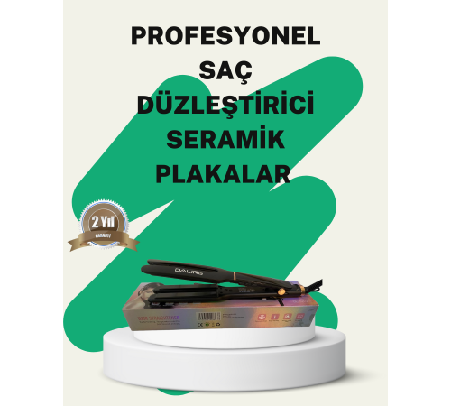 Daling Profesyonel Saç Düzleştirici Seramik Yüzey Tüm Saç Tipleri İçin