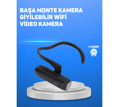 Sarsıntı Önleyici 5K Video Kayıt Kamerası