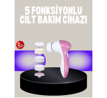 Fırçalı Yüz Temizleme ve Spa Masaj Cihazı