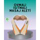 Profesyonel Ovmalı Masaj Aleti Isıtmalı Vücut Masajı İçin Pratik Kullanım