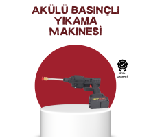 Çok Fonksiyonlu Şarjlı Basınçlı Yıkama Tabancası Ev Araç Bahçe