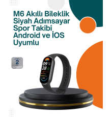 iOS ve Android Uyumlu Akıllı Bileklik – Çok Fonksiyonlu Kullanım