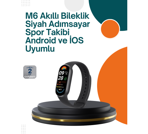 iOS ve Android Uyumlu Akıllı Bileklik – Çok Fonksiyonlu Kullanım