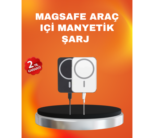 Akıllı Koruma Sistemli MagSafe Araç Tutucu iPhone 12/13/14 Uyumlu