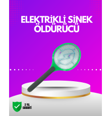 İç ve Dış Mekan Elektrikli Sinek Öldürücü | Hafif ve Ergonomik Tasarım