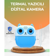 48MP Çocuk Kamera Oyun ve Müzik Destekli Termal Yazıcı