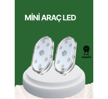 Dokunmatik Sensörlü Şarjlı Araç İçi Ambiyans Aydınlatma