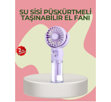 4 Kademeli Serinletici Su Buharlı El Vantilatörü