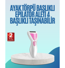Şarjlı Epilatör ve Ayak Törpüsü Seti