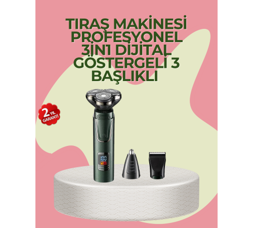 Başlıklı Şarjlı Tıraş ve Bakım Cihazı
