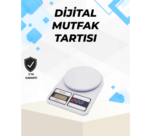 Hassas Tartım İçin Dijital Mutfak Terazisi – 10kg / 1g