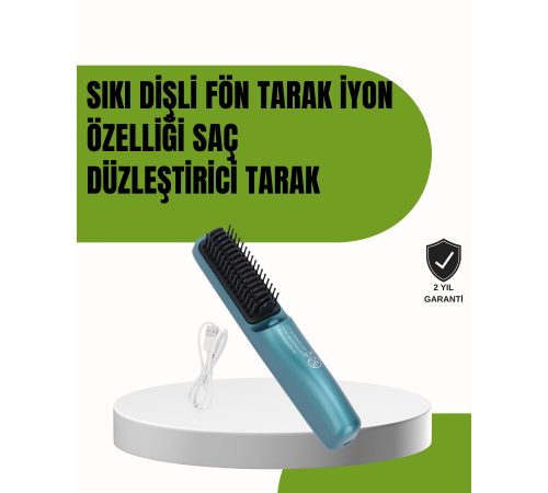 Negatif İyonlu Seramik Düzleştirici – Kablosuz Kullanım