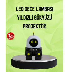 Bluetooth Bağlantılı Yüksek Çözünürlüklü Galaksi Projektör