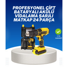 Ev ve Atölye İçin 12V Akülü Matkap | Plastik Mandren ve Metal Şanzıman