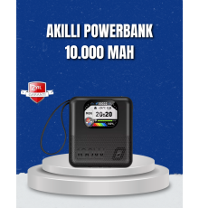 2025 Yeni Seri 10000 mAh Powerbank Bluetooth Bağlantılı Hızlı Şarj
