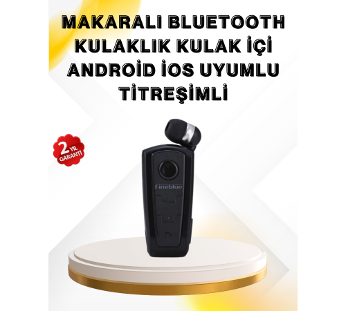 Gürültü Önleyici Fineblue F910 Bluetooth Kulaklık Klipsli Model