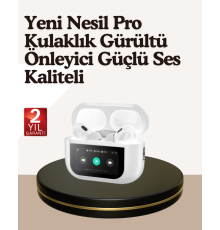 Dokunmatik Kontrollü Gürültü Önleyici Bluetooth Kulaklık Şarj Göstergeli
