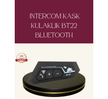 Motosiklet Sürüşleri İçin BT22 Kask Bluetooth Kulaklık Mikrofonlu