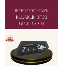 Motosiklet Sürüşleri İçin BT22 Kask Bluetooth Kulaklık Mikrofonlu