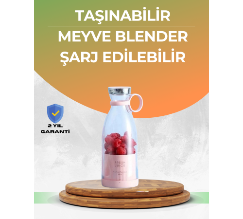 Kompakt ve Şık Tasarımlı Taze Meyve Suyu Hazırlayıcı