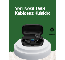 Telefon Şarj Destekli 1800 mAh A10s TWS Kablosuz Kulak İçi Kulaklık