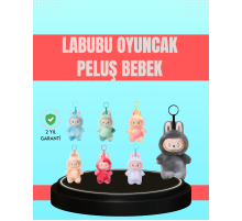 Yumuşak Kumaşlı 20 cm Labubu Peluş – 3 Yaş Üzeri Uygun