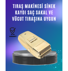 Güçlü Motorlu Kablolu Sakal ve Bıyık Tıraş Makinesi Çelik Bıçaklı