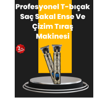 0.1 mm Hassas Kesim Tıraş Makinesi Şarjlı Metal Gövde