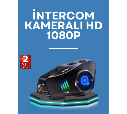 Q28 Kask Kulaklık 1080P HD Kamera – Bluetooth 5.3, Su Geçirmez, Gürültü Azaltma