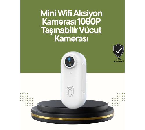 Şarj Edilebilir Uzun Ömürlü Mini Spor Kamera Full HD