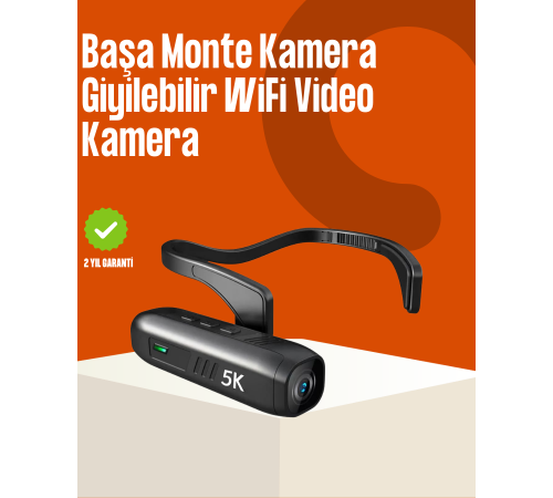 WiFi Bağlantılı Geniş Açılı Spor Kamerası