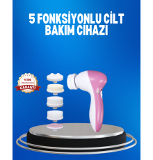 Taşınabilir 5 in 1 Elektrikli Cilt Temizleyici