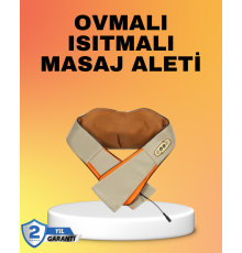 Kas Ağrılarına İyi Gelen Ovmalı Isıtmalı Boyun Omuz Bel Masaj Aleti