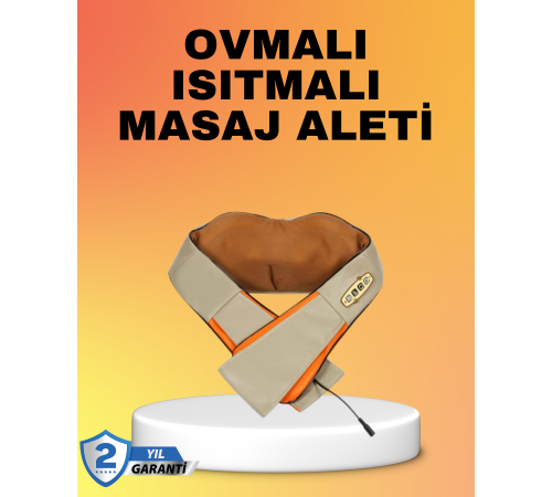 Kas Ağrılarına İyi Gelen Ovmalı Isıtmalı Boyun Omuz Bel Masaj Aleti