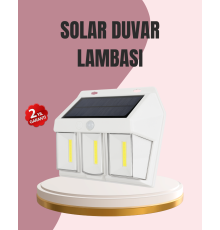 Güneş Enerjili Bahçe ve Duvar Aydınlatma – BK-618-3 LED Lamba
