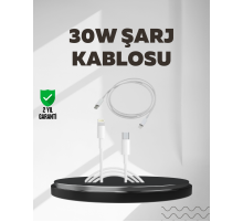 Yüksek Saflıkta Bakır Çekirdekli 30W Hızlı Şarj Kablosu