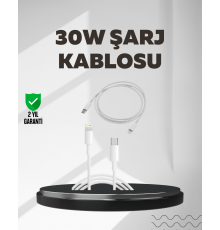 Yüksek Saflıkta Bakır Çekirdekli 30W Hızlı Şarj Kablosu