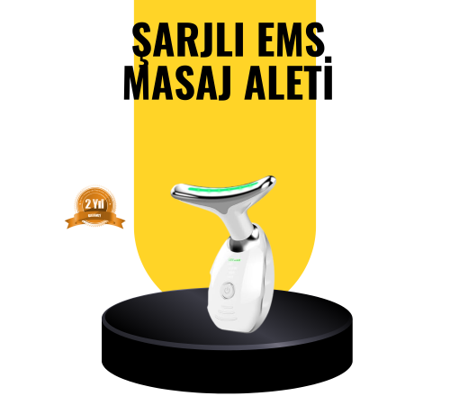Kablosuz Şarjlı Yüz Masaj Cihazı | Cilt Yenileyici ve Nem Dengeleyici
