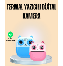 Çocuklar İçin Eğlenceli Dijital Kamera 1300mAh Şarjlı